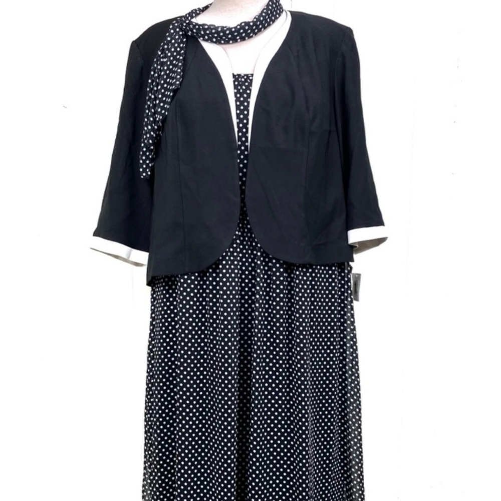 NWT Le Bos 2-Piece Dress & Jacket Set 24W